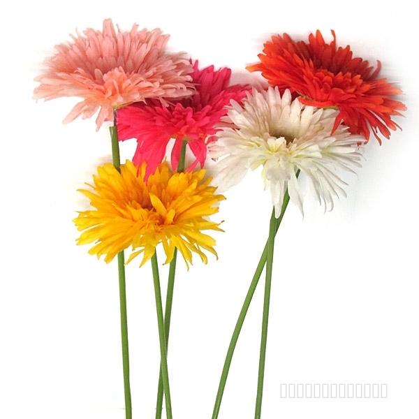 Цветок искусственныйГербера, H69 см, 5 в