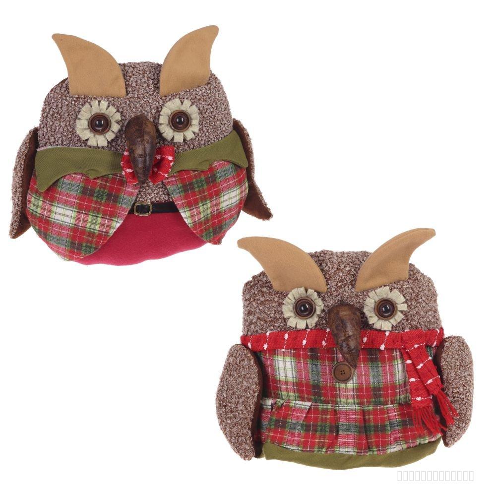 Игрушка мягконабивная Сова, H35,6см, 2в